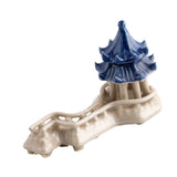 Maxbell Pavilion Statue Decoration Bridge Lawn Aquarium Decor Fariy Garden Sculpture