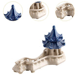 Maxbell Pavilion Statue Decoration Bridge Lawn Aquarium Decor Fariy Garden Sculpture