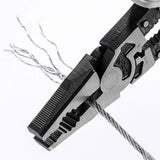 Maxbell Multipurpose Wire Strippers Sturdy Wire Cutter for Crimping Cutting Screwing Wire Cutter