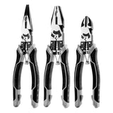 Maxbell Multipurpose Wire Strippers Sturdy Wire Cutter for Crimping Cutting Screwing Wire Cutter