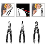 Maxbell Multipurpose Wire Strippers Sturdy Wire Cutter for Crimping Cutting Screwing Wire Cutter
