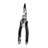 Maxbell Multipurpose Wire Strippers Sturdy Wire Cutter for Crimping Cutting Screwing Nose Pliers
