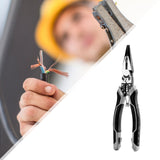 Maxbell Multipurpose Wire Strippers Sturdy Wire Cutter for Crimping Cutting Screwing Nose Pliers