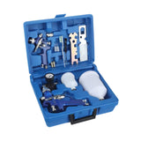 Maxbell Air Spray Sets Handheld Auto Painting for Art Automotive Cars blue nozzle 1.4 0.8