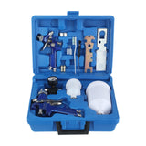 Maxbell Air Spray Sets Handheld Auto Painting for Art Automotive Cars blue nozzle 1.4 1.0