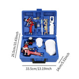 Maxbell Air Spray Sets Handheld Auto Painting for Art Automotive Cars red nozzle 1.4 0.8