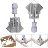 Maxbell 2x Woodworking 90 Right Angle Clamps Adjustable for Home Projects