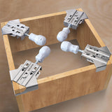 Maxbell 2x Woodworking 90 Right Angle Clamps Adjustable for Home Projects
