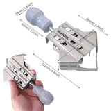 Maxbell 2x Woodworking 90 Right Angle Clamps Adjustable for Home Projects