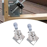 Maxbell 2x Woodworking 90 Right Angle Clamps Adjustable for Home Projects