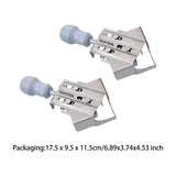 Maxbell 2x Woodworking 90 Right Angle Clamps Adjustable for Home Projects