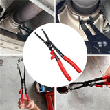 Maxbell Exhaust Pipe Clamp Plier Professional Long Jaw Removal Tool Maintenance Tool