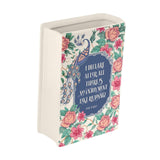 Maxbell Decorative Vase Book Shaped Gift Ceramic Vase for Desktop Centerpiece Office Style A