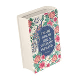 Maxbell Decorative Vase Book Shaped Gift Ceramic Vase for Desktop Centerpiece Office Style A