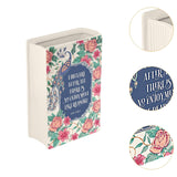 Maxbell Decorative Vase Book Shaped Gift Ceramic Vase for Desktop Centerpiece Office Style A