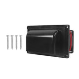 Maxbell 12V RV Side Vent Fan Premium Air Vent Ventilation Fan for Yacht Trailer Boat Black