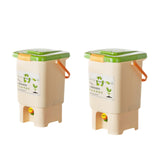 Countertop Compost Bin with Lid Fermentation Tank for Kitchen Orchard Indoor M