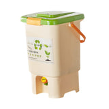 Countertop Compost Bin with Lid Fermentation Tank for Kitchen Orchard Indoor M