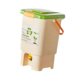 Countertop Compost Bin with Lid Fermentation Tank for Kitchen Orchard Indoor M