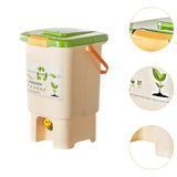 Countertop Compost Bin with Lid Fermentation Tank for Kitchen Orchard Indoor M