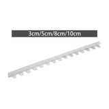 Maxbell Modern Landscape Edging Rust Proof Lawn Border for Green Belt Patio Sidewalk 3cmx100cm
