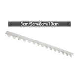 Maxbell Modern Landscape Edging Rust Proof Lawn Border for Green Belt Patio Sidewalk 3cmx100cm