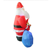 Maxbell 6 ft/1.83 M Inflatable Santa Claus Gift Christmas Decoration for Yard Garden