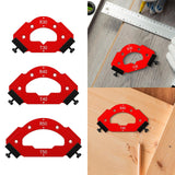 Maxbell CURVE Angle Positioning Template Hardware for Home Carpentry Cutting Machine 66mmx110mm