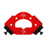 Maxbell CURVE Angle Positioning Template Hardware for Home Carpentry Cutting Machine 66mmx110mm