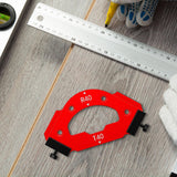 Maxbell CURVE Angle Positioning Template Hardware for Home Carpentry Cutting Machine 121mmx72mm