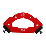 Maxbell CURVE Angle Positioning Template Hardware for Home Carpentry Cutting Machine 73mmx138mm