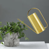 Maxbell 1500 ml Indoor Watering Can Long Mouth for Indoor Houseplants Indoor Outdoor Golden