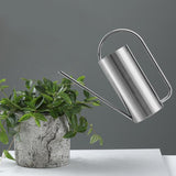 Maxbell 1500 ml Indoor Watering Can Long Mouth for Indoor Houseplants Indoor Outdoor Silver