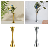 Ornamental Vase Lightweight Home Office Centerpieces for Bedroom Dining Room Gold