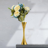 Ornamental Vase Lightweight Home Office Centerpieces for Bedroom Dining Room Gold