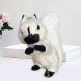 Maxbell Squirrel Statue Figurine Collection Cabinet Garden Collectibles Plush Animal