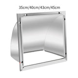 Maxbell Dryer Vent Cover Metal Easy to Install Rain, Snow Protection Wall Vent Cover 8 Inch