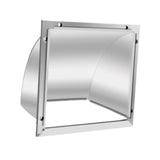Maxbell Dryer Vent Cover Metal Easy to Install Rain, Snow Protection Wall Vent Cover 12 Inch