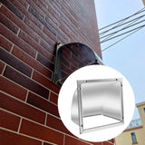Maxbell Dryer Vent Cover Metal Easy to Install Rain, Snow Protection Wall Vent Cover 12 Inch