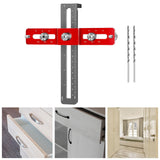 Maxbell Cabinet Handle Template Tool Punch Location Tool for Drawers Cabinets Door Handles