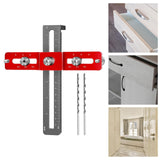 Maxbell Cabinet Handle Template Tool Punch Location Tool for Drawers Cabinets Door Handles