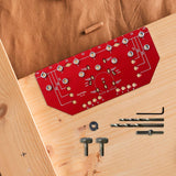 Maxbell Shelf Pin Jig and Hinge Jig 2-in-1 Cabinet Hole Pag Jig Template for Cabinet