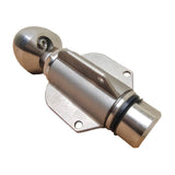 Maxbell Sewer Nozzle 3/4" Stainless Steel Sewer Nozzle for Drain Pipe Gardening Tube front 1 rear 4