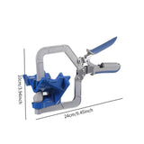 Maxbell 90 Degree Right Angle Clamp Movable for Crafting Project Photo Frame Welding