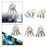 Maxbell 3 Pieces Welding Clamps 6 Inches 9 Inches 11 Inches for Garage Home Workshop