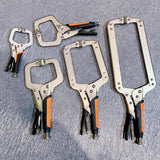 Maxbell 3 Pieces Welding Clamps 6 Inches 9 Inches 11 Inches for Garage Home Workshop