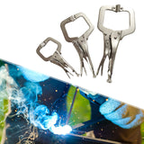 Maxbell 3 Pieces Welding Clamps 6 Inches 9 Inches 11 Inches for Garage Home Workshop
