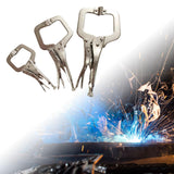 Maxbell 3 Pieces Welding Clamps 6 Inches 9 Inches 11 Inches for Garage Home Workshop