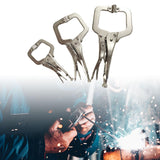 Maxbell 3 Pieces Welding Clamps 6 Inches 9 Inches 11 Inches for Garage Home Workshop