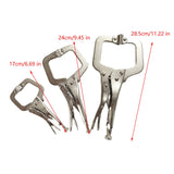 Maxbell 3 Pieces Welding Clamps 6 Inches 9 Inches 11 Inches for Garage Home Workshop